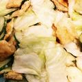 GOA双葉's cooksnap of when they made キャベツ・きゅうり・油揚げのマヨサラダ♪.