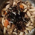 inLondon's cooksnap of when they made 舞茸とからすみのパスタ.