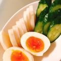 KAORULALA's cooksnap of when they made おつまみにもぴったり！濃厚卵ぬか漬け.