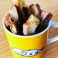 meg;'s cooksnap of when they made カリッと美味しいパンの耳の揚げパン.