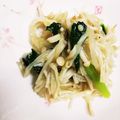NEKOほっぺ's cooksnap of when they made えのきともやしとピーマンのナムル♪.