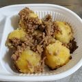 ebipeco's cooksnap of when they made 簡単！じゃがいものそぼろ煮.