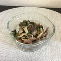 ☆こまっと☆'s cooksnap of when they made おつまみ＊砂肝と舞茸のにんにくバター醤油.