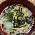 riomaru3's cooksnap of when they made ✿ソーメン麦茶漬け.