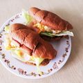 take♪aki♪'s cooksnap of when they made 簡単朝食★クロワッサンサンド.