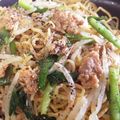 ハント☆'s cooksnap of when they made もやしとニラの香港風焼きそば.