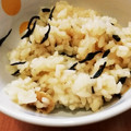 irharuka's cooksnap of when they made お稲荷さんの残り汁で炊き込みご飯☆ミ.