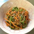 ミニーまぁま♡'s cooksnap of when they made ツナ缶丸ごと☆人参とピーマンきんぴら掲載.