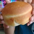 クックABDFZT☆'s cooksnap of when they made ふわふわ♡全粒粉入りのバンズ♪.