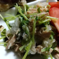 農家のはにわちゃん's cooksnap of when they made 豆苗とツナのさっぱりおろし和え.