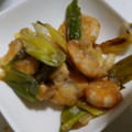 ヨシヨッシー's cooksnap of when they made えびと白ねぎのいためもの.