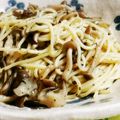 vignemale's cooksnap of when they made ■きのこのコンソメバジルパスタ■.