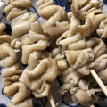 サクマくん's cooksnap of when they made 安い大好き鶏皮のやきとり下ごしらえ.