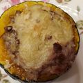 ロンパフママ's cooksnap of when they made *坊ちゃんかぼちゃのミートグラタン*.