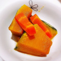 由紀まる's cooksnap of when they made 【作り置き】レンジで簡単！かぼちゃの煮物.