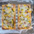 ☻せなたろす☻'s cooksnap of when they made 春巻きの皮de!?超簡単パリパリピザ！.