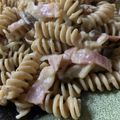 ダンサーめるちゃん's cooksnap of when they made 豆乳クリームパスタ.