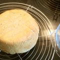 ブランディ's cooksnap of when they made 鋳物鍋を使って丸型食パン(全粒粉入り).