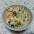 レオミウ's cooksnap of when they made 簡単！そら豆の卵サラダ.