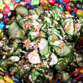 みんてあ's cooksnap of when they made 簡単 サバ缶ときゅうりの梅和え.