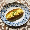 チェックのミニくま's cooksnap of when they made 白だしでたまごサンド　わさびクリーム.