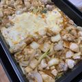 minoriloca's cooksnap of when they made ホットプレートで簡単チーズタッカルビ.