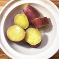 horseland's cooksnap of when they made 土鍋で蒸しさつまいも.