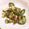 むいちろう's cooksnap of when they made きゅうりの香味梅肉和え.