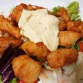 takuchin's cooksnap of when they made 鶏むね肉でお手軽チキン南蛮風.