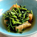 クック81N5DH☆'s cooksnap of when they made 大根葉と厚揚げの煮物.