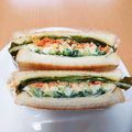 おやまめさん's cooksnap of when they made ✢ボリューム満天！わんぱくサンドイッチ✢.