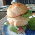 もんきっちん所's cooksnap of when they made ライ麦入り♪ハンバーガー✿バンズ.