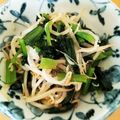 にょりんいこ's cooksnap of when they made 簡単！小松菜ともやし炒め.