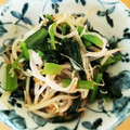 にょりんいこ's cooksnap of when they made 簡単！小松菜ともやし炒め.