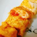 ひぃたろぉ～♪'s cooksnap of when they made トマトソース入り卵焼き(お弁当に）.