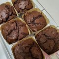 ささらんらん's cooksnap of when they made ホットケーキミックスでチョコマフィン.