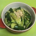 non☆♪'s cooksnap of when they made あともう一品！に、「たたききゅうり」.
