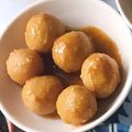 るりなぎ's cooksnap of when they made [お弁当]うずらの卵の味玉☆にんにく味噌.
