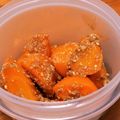 こものがわさんですよ's cooksnap of when they made お弁当の隙間に★人参の胡麻煮2♬*.