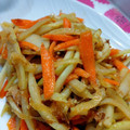 ★tatm★'s cooksnap of when they made 皮が主役のきんぴら大根.
