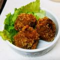 のんよんふぁ's cooksnap of when they made 南瓜の煮物リメイク♡早業！南瓜コロッケ.