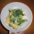 ぱっくんぷっくん's cooksnap of when they made 簡単！麺つゆ使用！水菜の煮浸し.