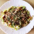 take♪aki♪'s cooksnap of when they made 余ったお餅でお好み焼き（餅の消費に）.