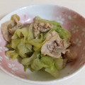 あQあいな's cooksnap of when they made 豚こまとレタスのポン酢炒め.