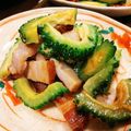 ☆mamingo☆'s cooksnap of when they made ゴーヤとベーコンのマヨ醤油炒め.