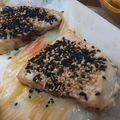あゆたっくん's cooksnap of when they made 下味冷凍◎めかじきの利休焼き◎お弁当に♪.