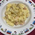 くいしんぼう☆ふきこ's cooksnap of when they made 残ったご飯で作る「カルボナーラリゾット」.