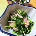 ありみりん♡'s cooksnap of when they made 豆苗とベーコンのレンチン１分♫♬.