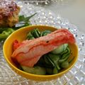 ｸﾏﾘｴ's cooksnap of when they made トマトと胡瓜の酢の物.