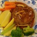ctscan's cooksnap of when they made チーズin煮込みハンバーグ.